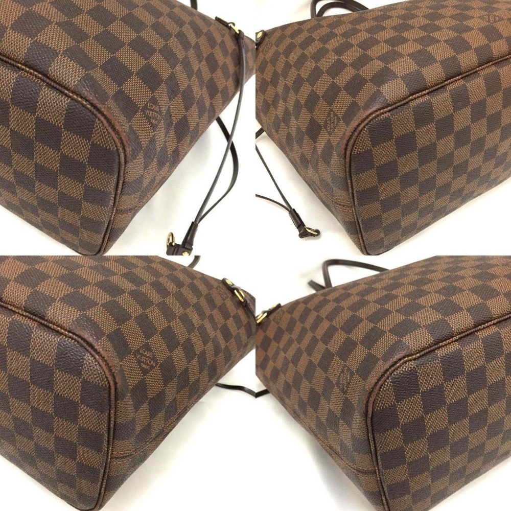 100% Auth Louis Vuitton Neverfull Damier MM Tote - Picture 6 of 8